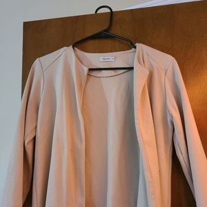 Tan 3/4 blazer